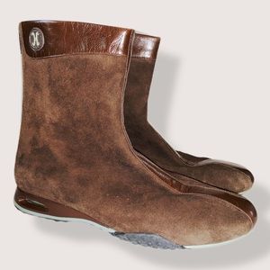 Cole Haan / Nike Air Collab Brown Suede Boots